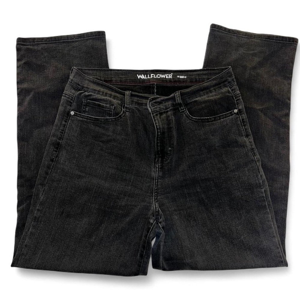 Wallflower “The Dad Fit” Straight Black Jeans